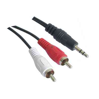 Cable Audio Mjack Rca Mm 5m